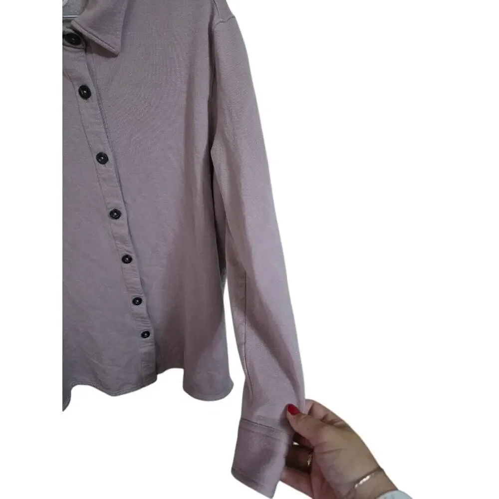 Women's Victoria’s Secret Modal Blend Button-Up Shirt – Size L